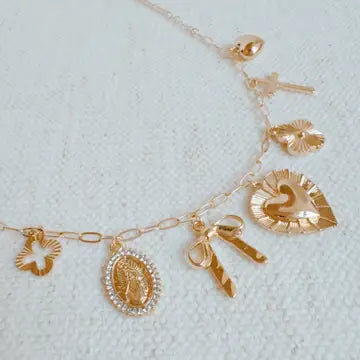 Big Heart Charm Bracelet