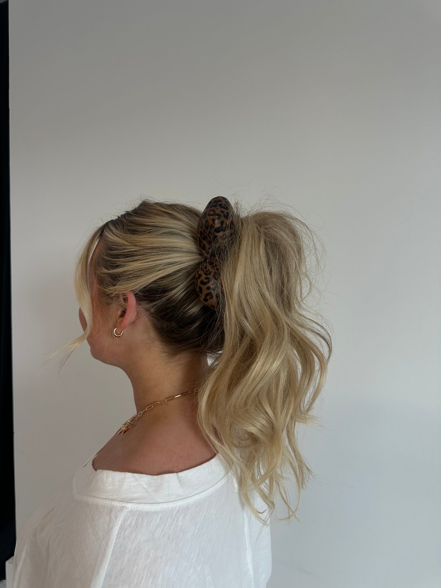 Big Flower Hair Scrunchie