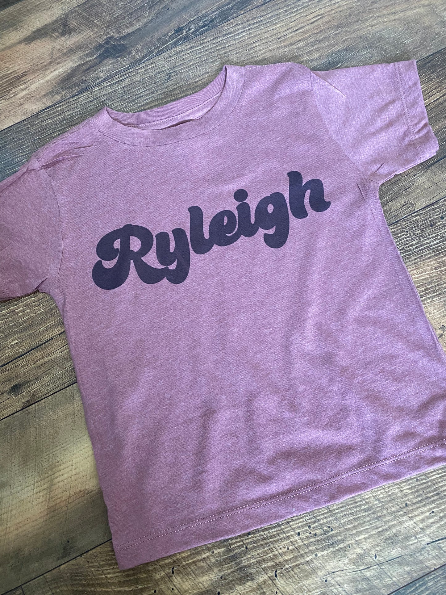 Custom Retro Toddler Tee