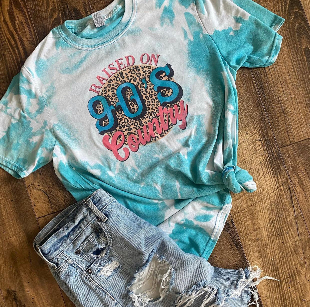 Raised on 90's country tee