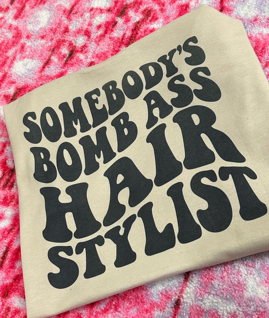 Somebody’s bomb ass hair stylist