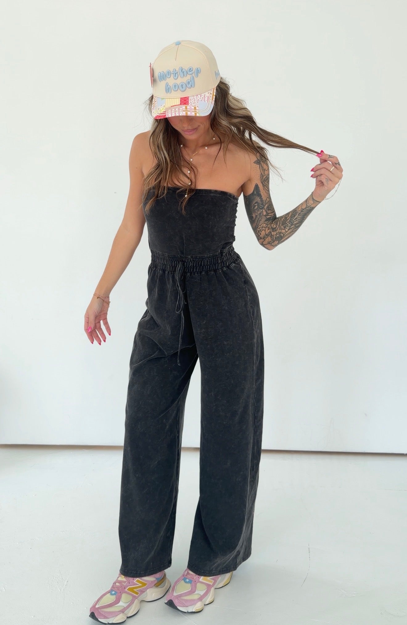 Steph's Strapless Jumpsuit