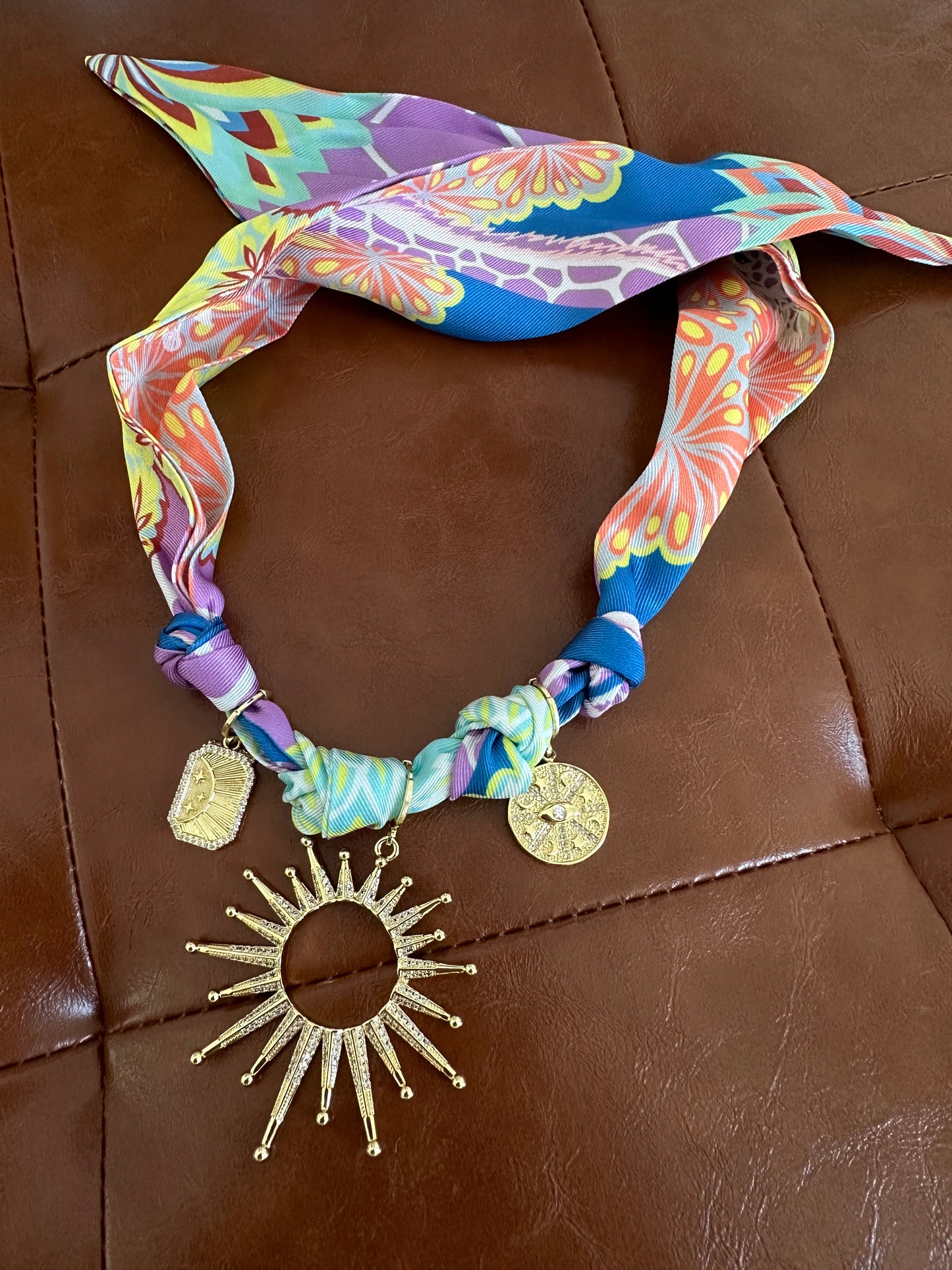 laurel's charm scarf