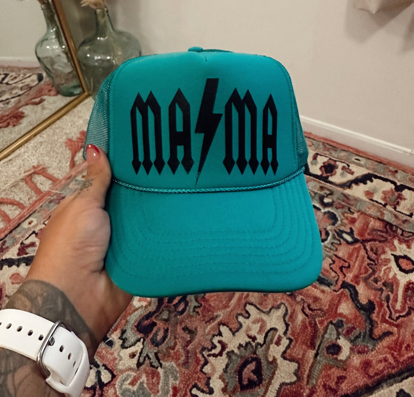 Lightning Mama Trucker Hat