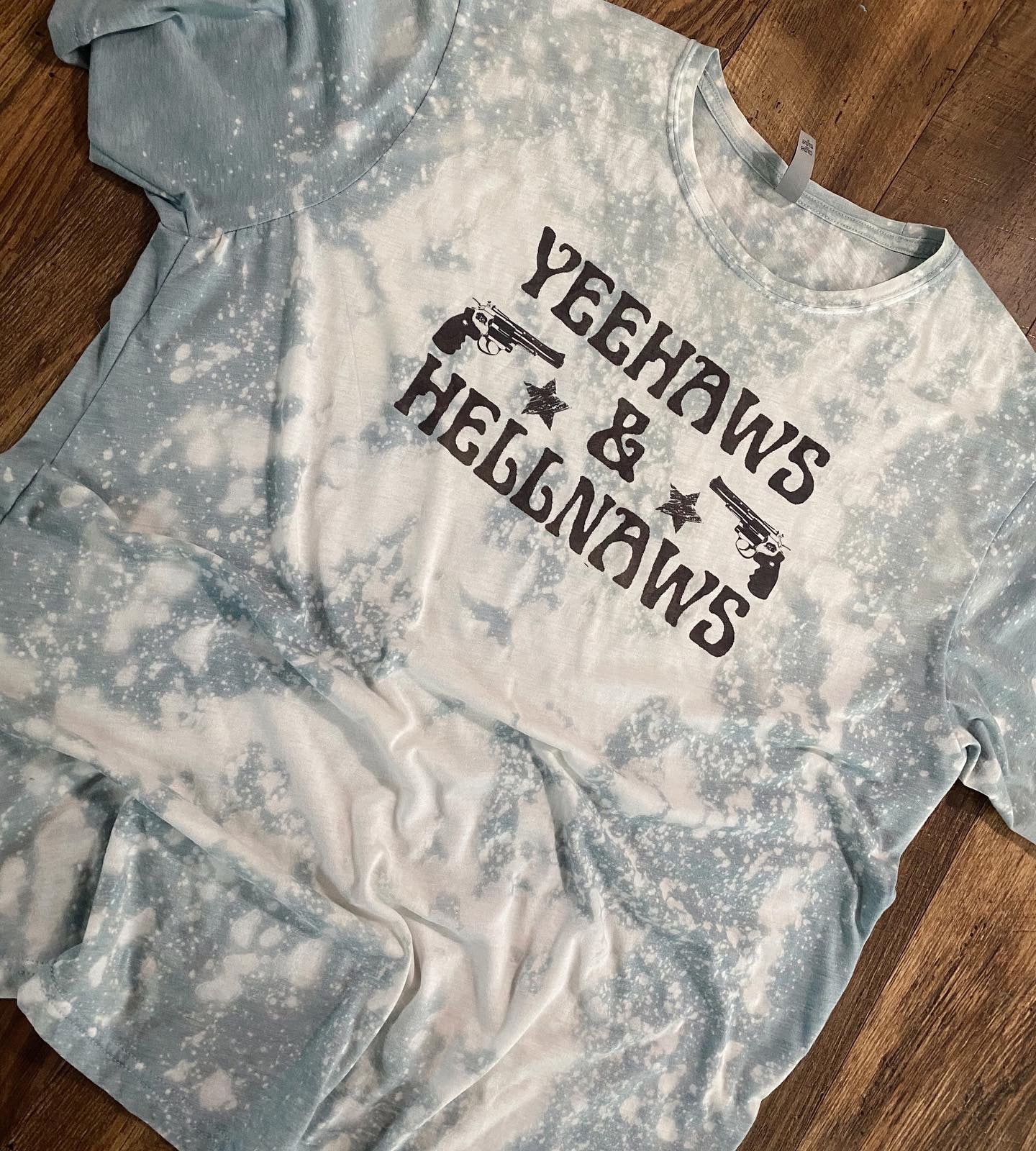 Bleached Yeehaws tee