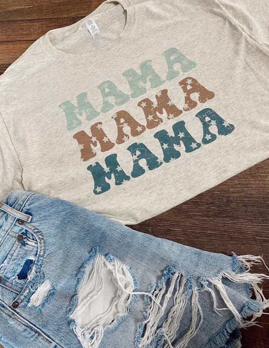 Stars Mama tee