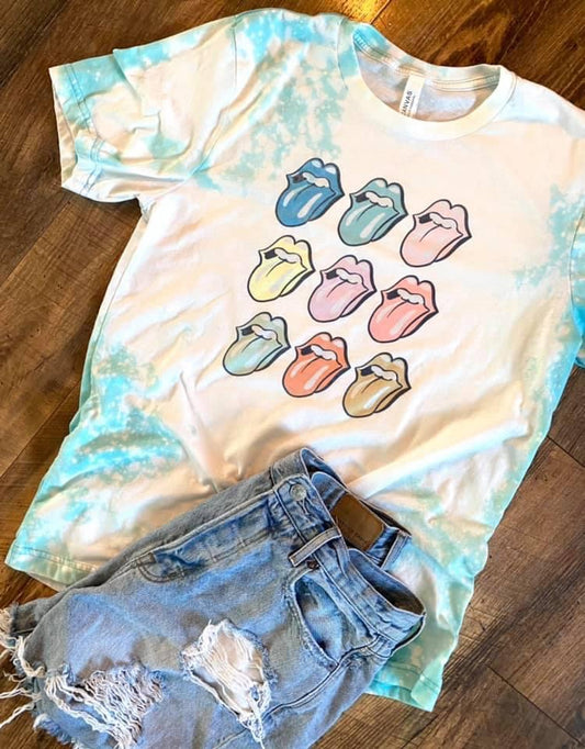 Pastel Tongue tee