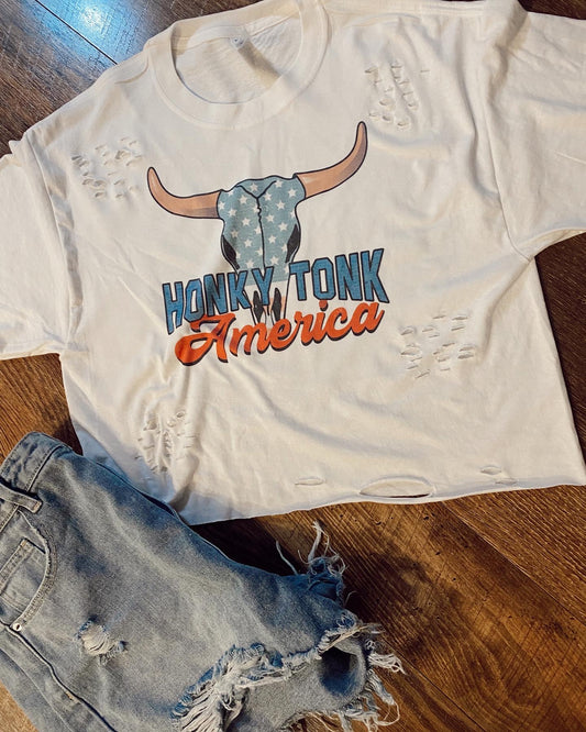 Honky Tonk America tee